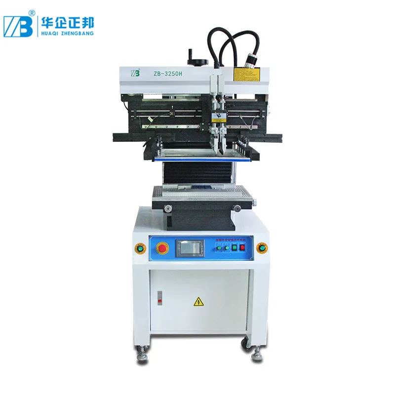 

Se-mi Automatic Screen Printers SMT Solder Paste Printer ZB-3250H High Precision Steel Mesh Paste Printer Machine