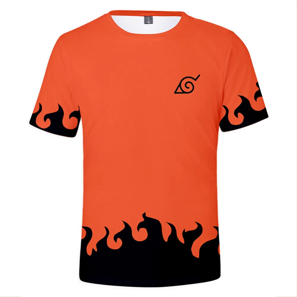 

New Anime Naruto T Shirt Summer Casual 3D Printed Men/Women T-Shirt Fashion Fitness Clothing 2019 Tops&Tees