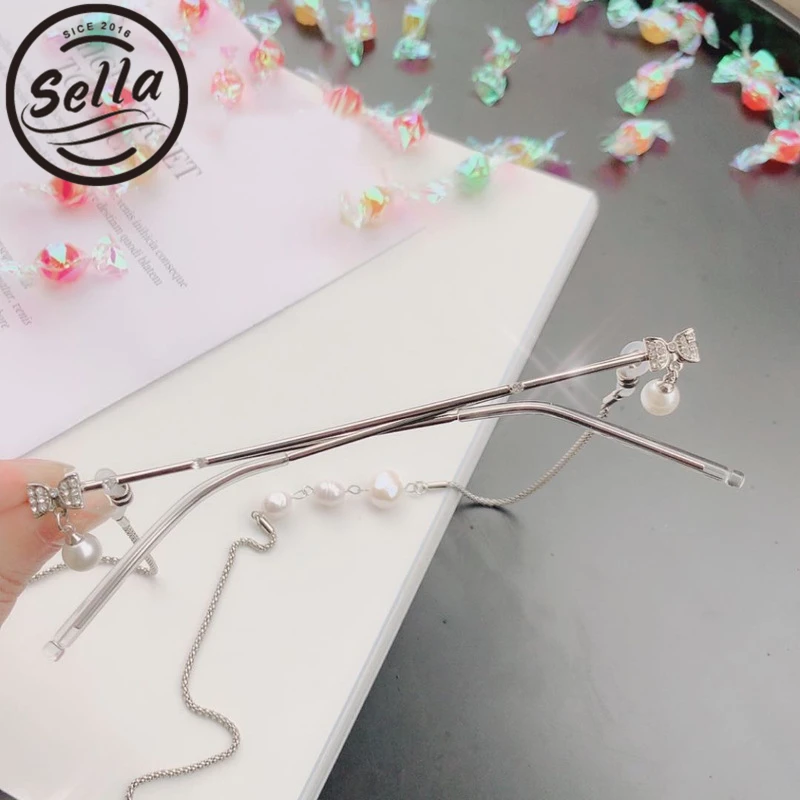 Sella Ins хит продаж модные декоративные очки со стразами оправа для очков не линза с