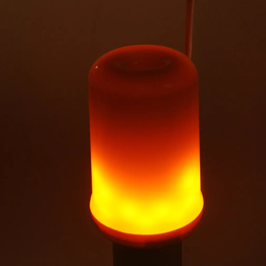 Креативный светильник с 3 режимами+ гравитационным датчиком, Пламенный светильник s E27, светодиодный светильник с эффектом пламени, лампа с эффектом пламени, 5 Вт, имитирующая мерцание, декоративная лампа
