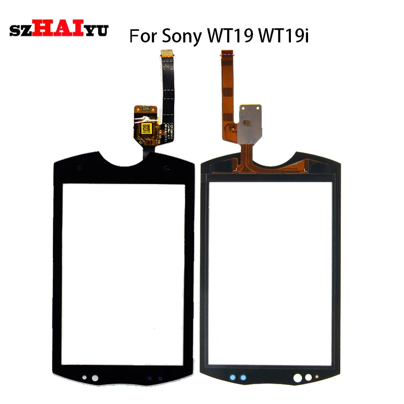 

SZHAIYU 3.2inch Top Front Digitizer Glass Panel for SONY WT19 WT19a WT19i Touch Screen + Sticker + Free Tool