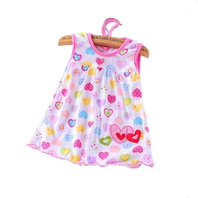 Г. Милое платье для маленьких девочек, Vestido infantil хлопковые платья трапециевидной формы без рукавов Повседневная одежда мини-принцессы от 0 до 24 месяцев