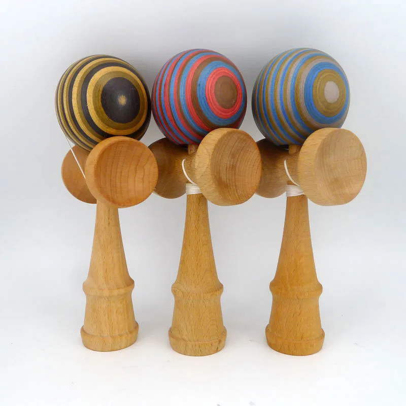 Восковое масло многослойное Kendama 3 цвета на выбор Spectraply неокрашенное 18 см