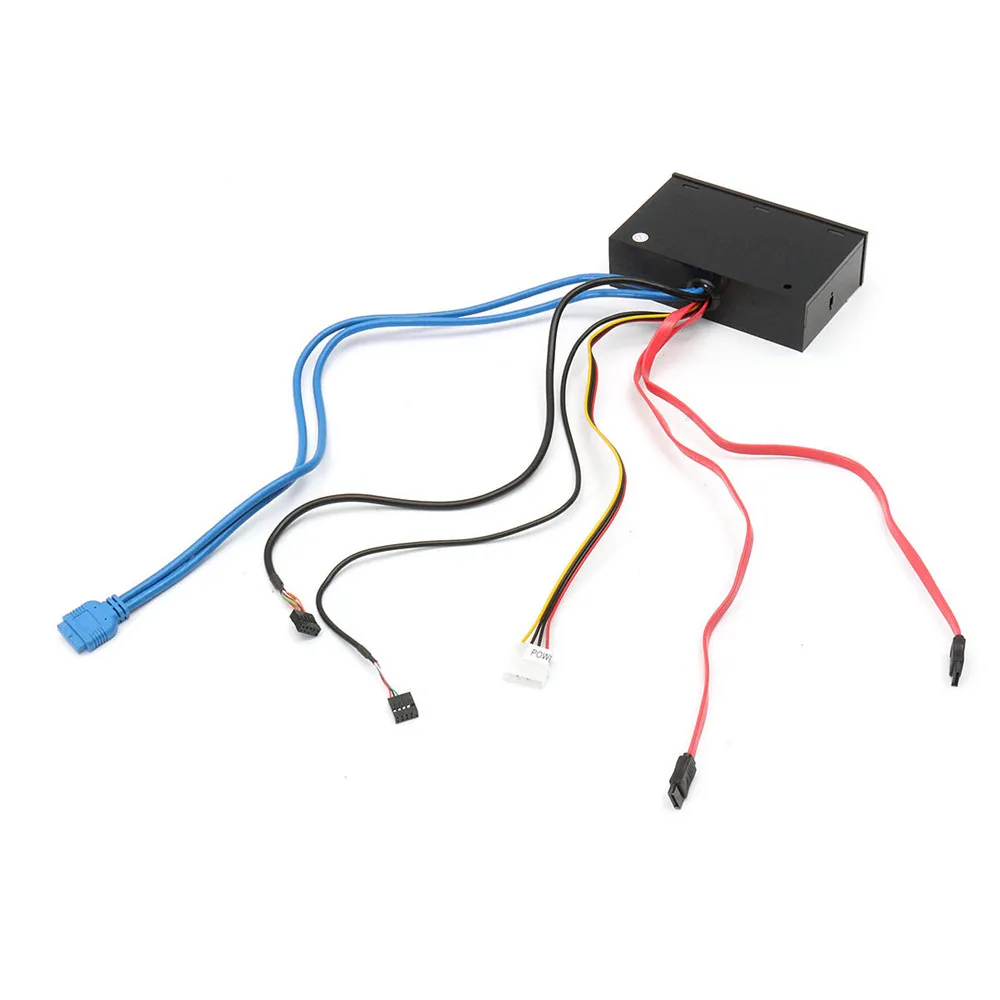 5 25 дюймов USB3.0 привод TF смарт кард ридер SA TA аудио Передняя панель медиа приборная