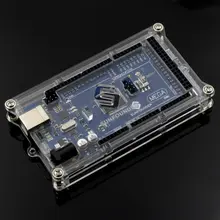 Mega 2560 Case Enclosure Transparent Gloss Acrylic Computer Box For Arduino Mega 2560 Rev3 R3 Genuino Mega 2560 Rev