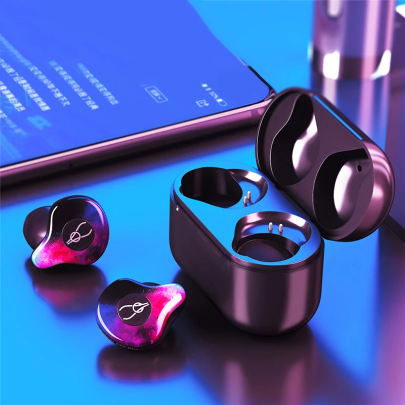 

Wireless Earbuds Bluetooth V5.0 Earphone Sport HiFi Headset Handsfree Waterproof Ear Buds for Samsung iPhone