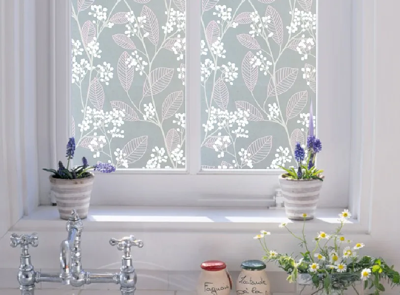 Buy Stained Self Adhesive Window Films Glass Stickers