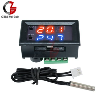 

C/F W1209WK DC 12V Digital Thermostat Temperature Controller Thermometer Home Incubator Heating Cooling Control Weather Station