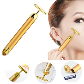 

Slimming Face Roller Energy Beauty Bar Massage Tool Face Beauty Vibration Massager Stick Lift Skin Tightening Remove Wrinkle Bar