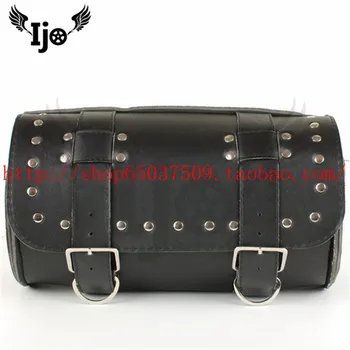 Universal Cuero de la PU de la Motocicleta Saddle Bag Lado de la Herramienta del Bolso del Equipaje Maleta Moto DPZCBH Alforjas Moto Izquierda y Derecha