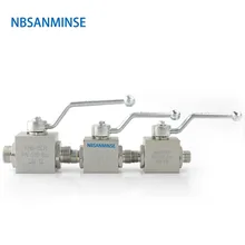 NBSANMINSE гидравлический шаровой клапан KHB 06~ 20 LR SR нормальная температура клапан высокого давления 31,5 МПа 315 бар