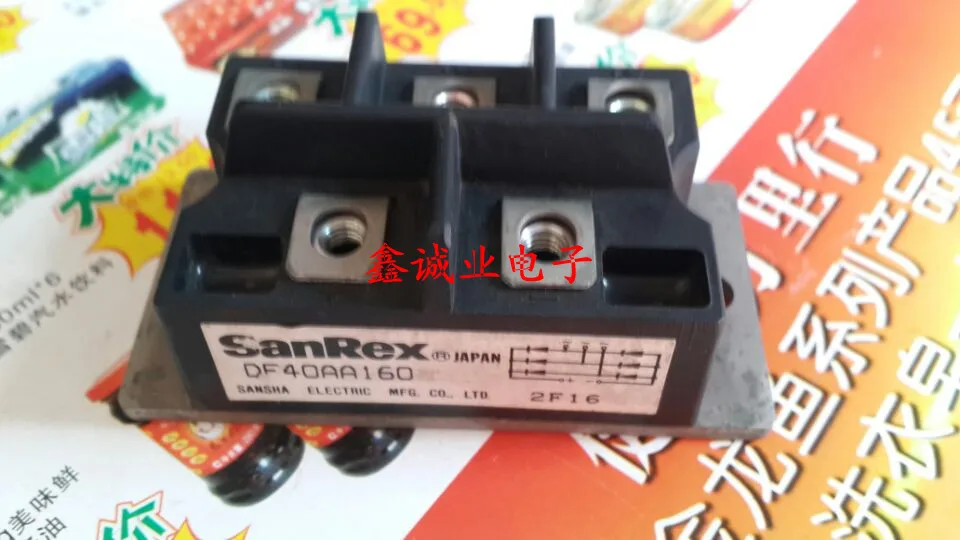 

DF40AA160 DF40AA120 DF40BA80 welder three phase rectifier module 40A1600V