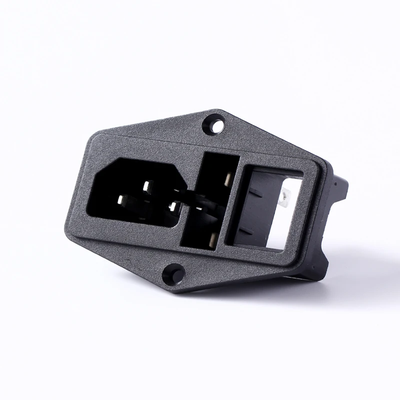 

LZ-14-F5R IEC male electronic switch socket with fuse and power switch