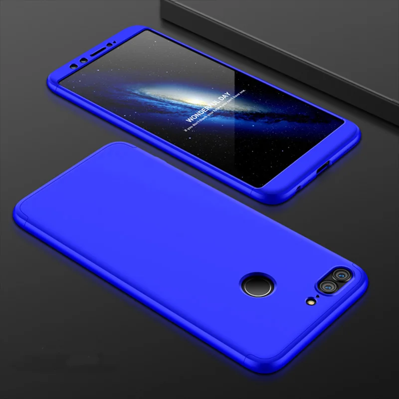 

Rugged Case for Huawei Honor 9 lite Case 360 Degree Full Protection Hard PC 3 in 1 Fundas Coque Cover Honor9 lite 9Lite Shell