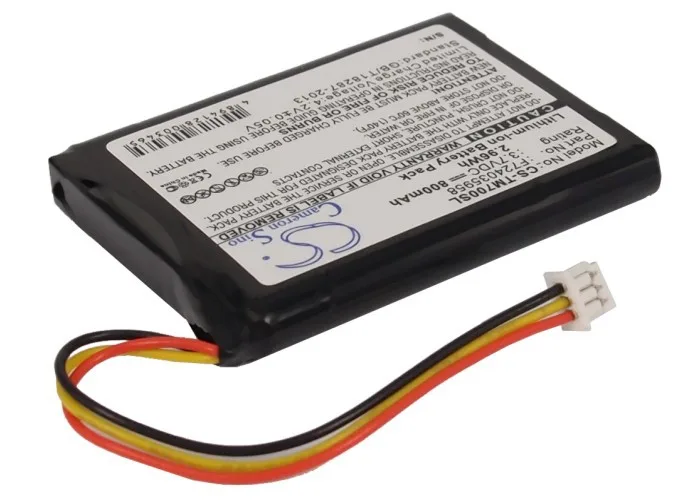 GPS Battery for TomTom One XL, XL 325 (p/n F724035958) new free