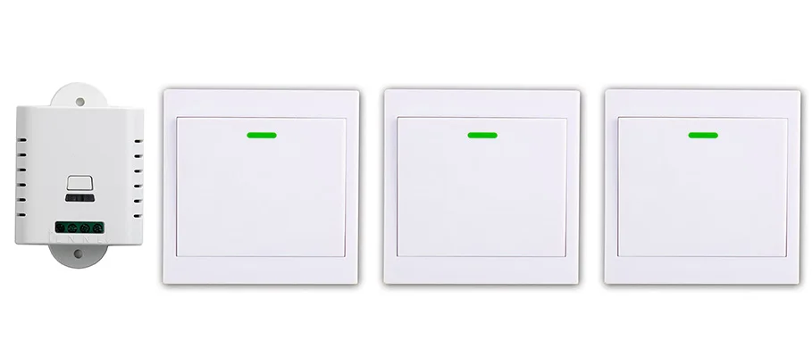 

AC85V 110V 120V 220V 250V 1CH Remote Switch Receiver Wall Transmitter Wireless Power Switch 315MHZ Radio Controlled Switch Relay