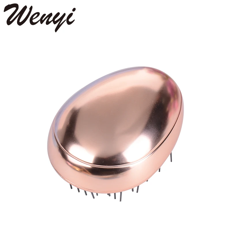 

1PC Tangle Hair Brush Comb Egg Round Shape Soft Styling Tools Hair Brushes Detangling Comb Salon Hair Care comb For Travel