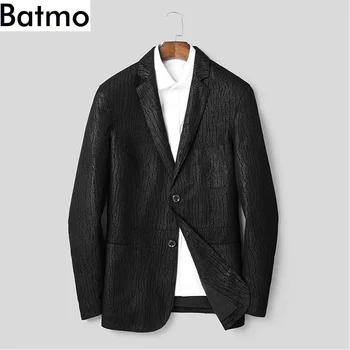 

BATMO 2018 new arrival autumn high quality genuine leather jackets men,men's sheepskin jackets 1806S
