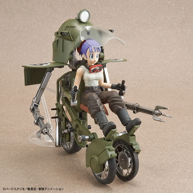 

Original Bandai Dragon ball Z Figure-Rise Bulma Variable NO.19 Motorcycle PVC Figure Toys Figurals Model Kids Dolls