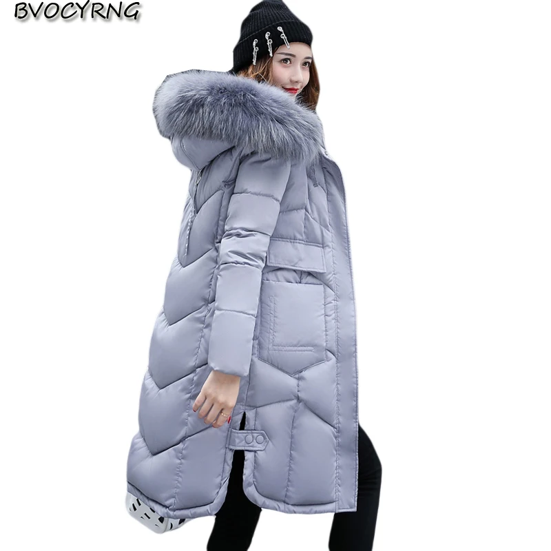 Новинка 2017 зимняя куртка женская пуховая хлопковая верхняя одежда толстое