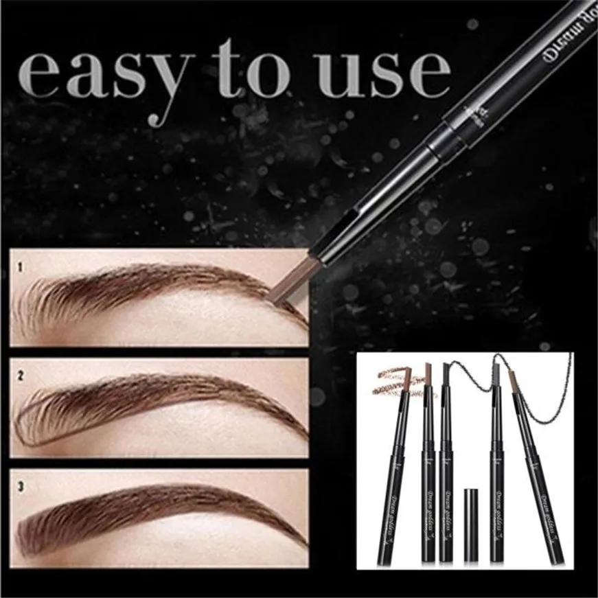 2017 Waterproof Eyebrow Pencil Pen Eye Brow Liner Cosmetic Makeup