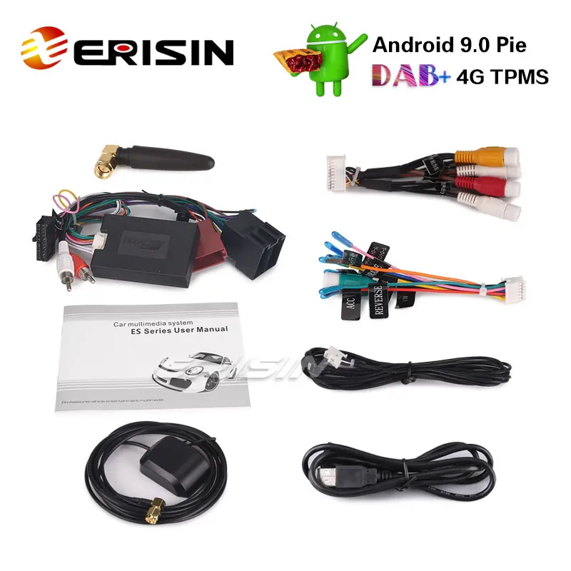 Perfect Erisin ES7971F 7" Android 9.0 Car Stereo GPS Wifi SAT NAV DAB+ 4G DVR Canbus BT OBD for FIAT BRAVO 4
