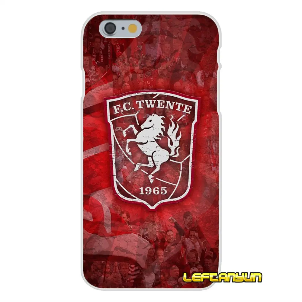 Для FC Twente Мягкий силиконовый чехол для iPhone X 4 4S 5 5S 5C SE 6 6 S 7 8 Plus - Цвет: as pictures