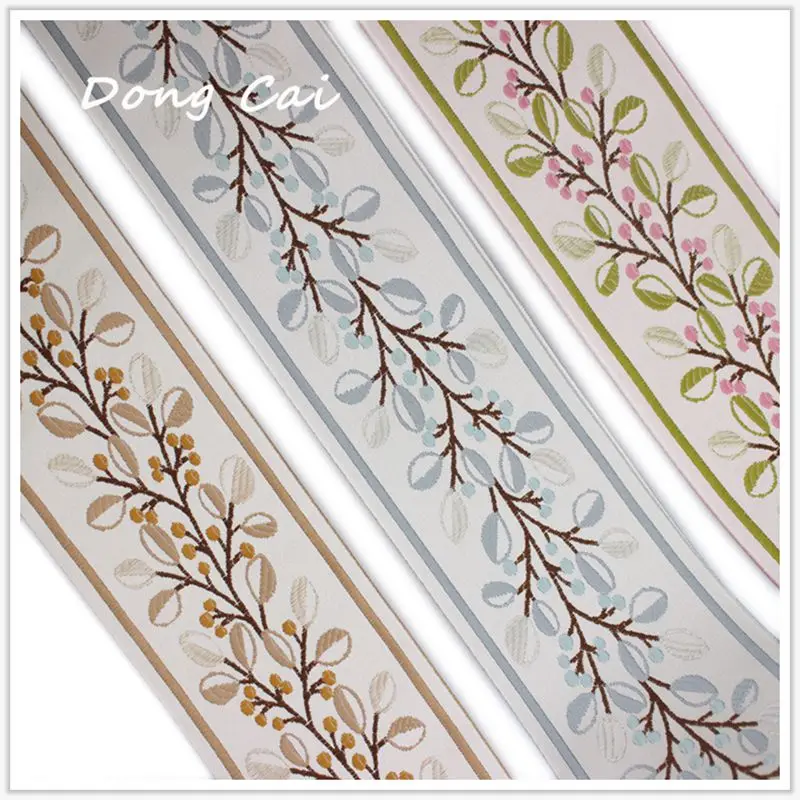 

1-3-10yards 9CM Fresh style lace ribbon home decoration accessories carpet overedge curtain sofa pillow decorating webbing