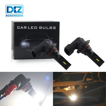 

DXZ 1X Auto HB4 9006 HB3 9005 LED fog lamp 12V Canbus 1860SMD daytime running light for Car Turning Parking Bulb White DRL 6000K