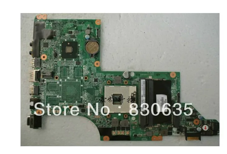 

630281-001 laptop motherboard DV6 I3 I5 7% off Sales promotion, FULL TESTED