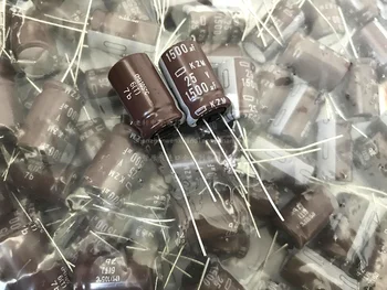 

30PCS NCC electrolytic capacitor 25V1500UF 12.5X20 NIPPON KZM series of high-frequency low-resistance long life free shipping