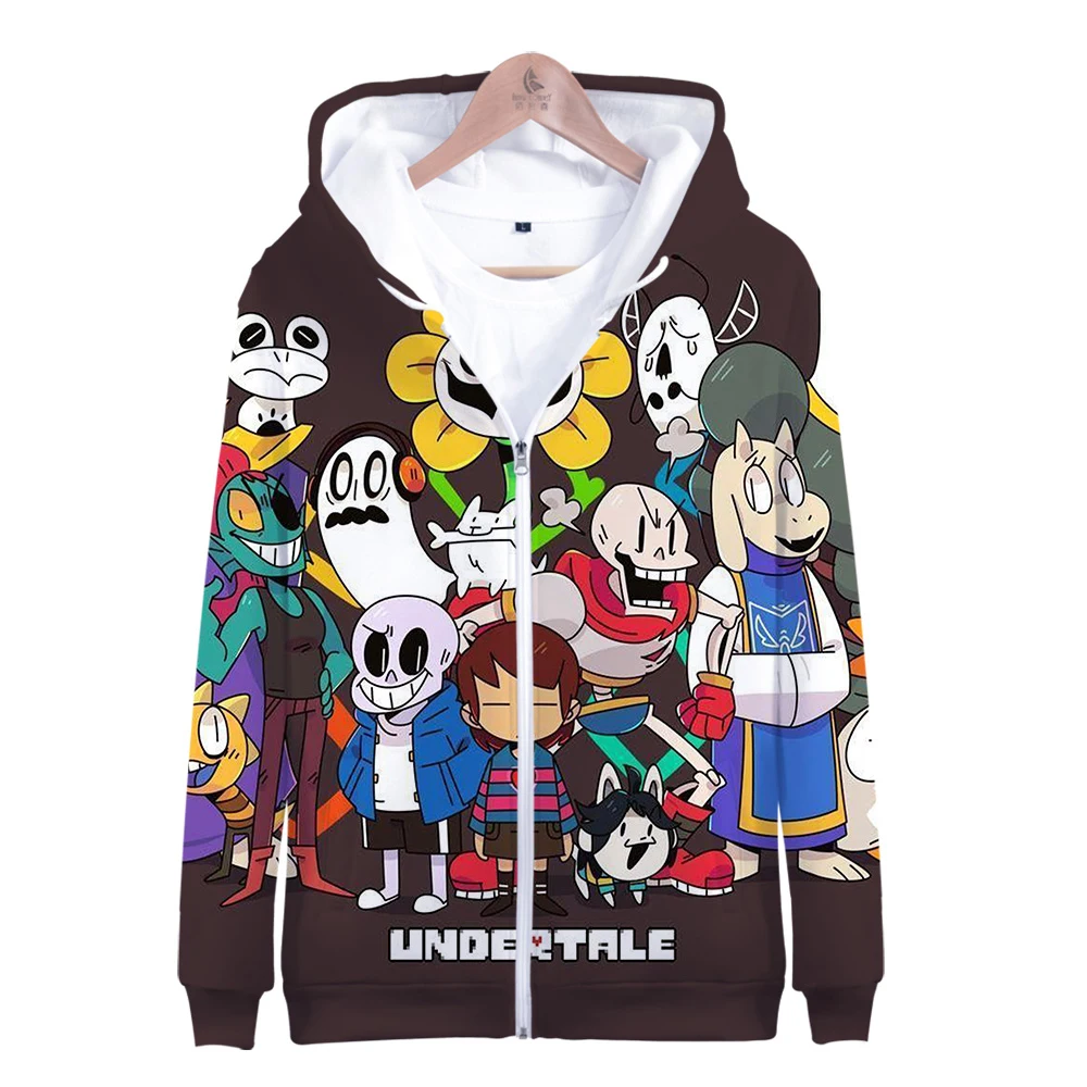 Толстовка Undertale Sans для мужчин и женщин осенне зимний пуловер с 3D принтом в стиле