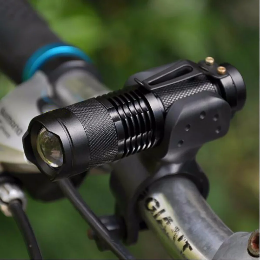 

3 Modes XPE LED Flashlight 2000 Lumens Super Bright Torch Light +14500 Rechargeable Battery +Charger +Clip