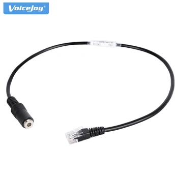 

5pcs Free Shipping 3.5mm Smartphone Headset to CISCO Phone Adapter 3.5mm to RJ9/RJ10 adapter RJ9 to 3.5mm jck adapter cable