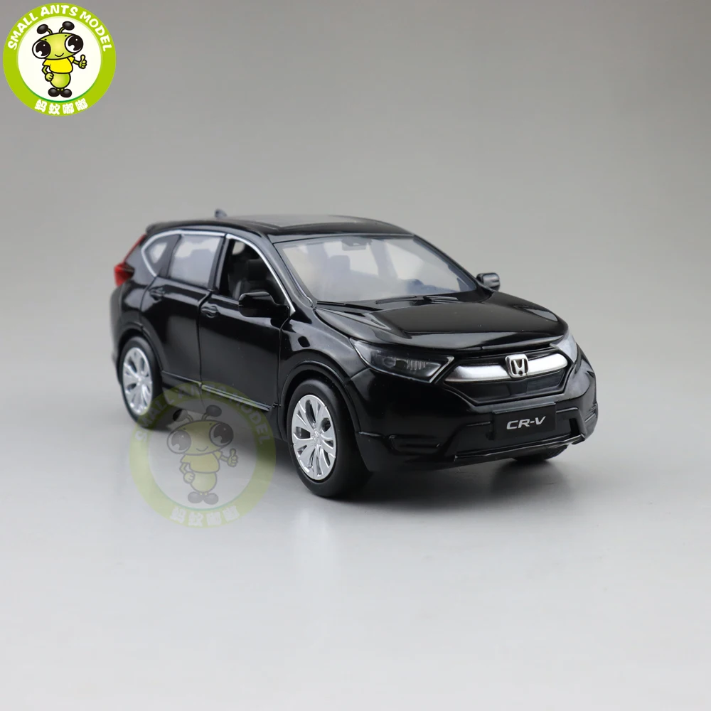 1/32 JACKIEKIM CRV CR V SUV литая модель автомобиля игрушка джип для детей Детское звуковое освещение Вытяните назад Подарки