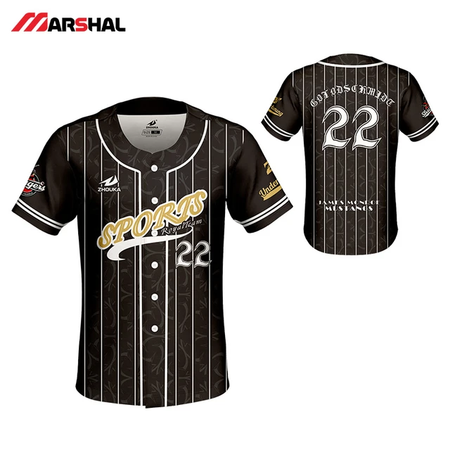 Camisetas De béisbol económicas personalizadas hombres niños sublimación impresión camiseta De Baisebol camisetas De béisbol transpirable -