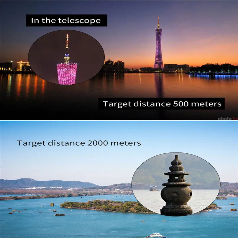 Monocular Telescope Outdoor Mini 10X32 Portable Night Vision Monocular Telescope Focus Telescope #2Y03 (12)