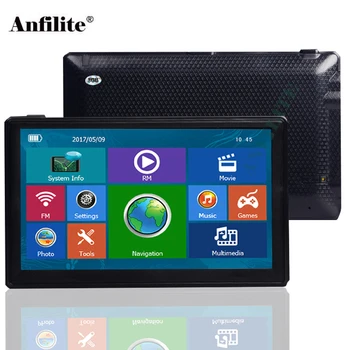 

7 inch Car Truck GPS Navigation 256M 8GB Capacitive Screen FM Bluetooth Navigator Reversing Camera Russia AU 2018 EU Free Map