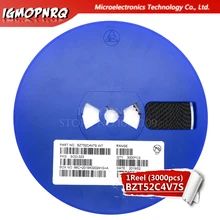 1 катушка 3000 шт. зенеровский диод BZT52C4V7 BZT52C SOD-323/123 W7