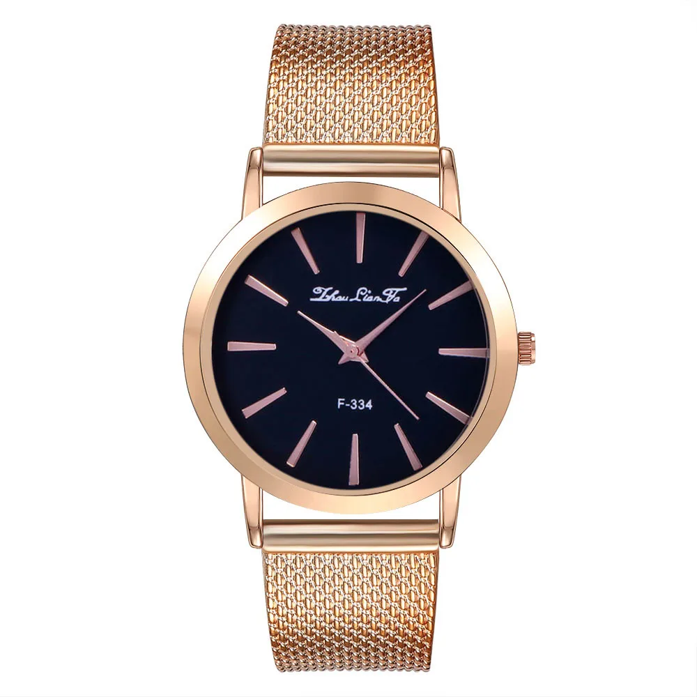 Ультра тонкие женские часы брендовые роскошные женские часы розовое золото нержавеющая сталь кварцевые часы с календарем Наручные часы montre femme Feminin Fi - Цвет: Gold