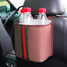 Подвесной автомобильный мешок для мусора Премиум водонепроницаемый мусорный мешок Органайзер большой емкости черный мусорный контейнер для хранения