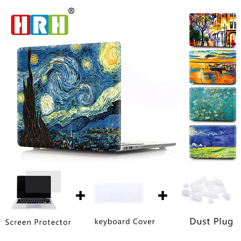 

Scenery Pattern Design Laptop Body Shell Protective Hard Case for Macbook New Pro 13" Retina 15" w/without Touch Bar Release2016