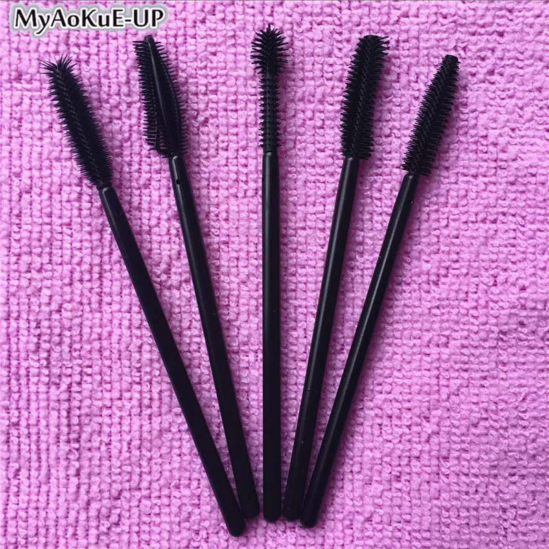 

Supplies Mix Types 1000pcs Cosmetic Eyelashes Brushes Extension Disposable Eyelash Brush Wand Applicator Make Up Brush Tool