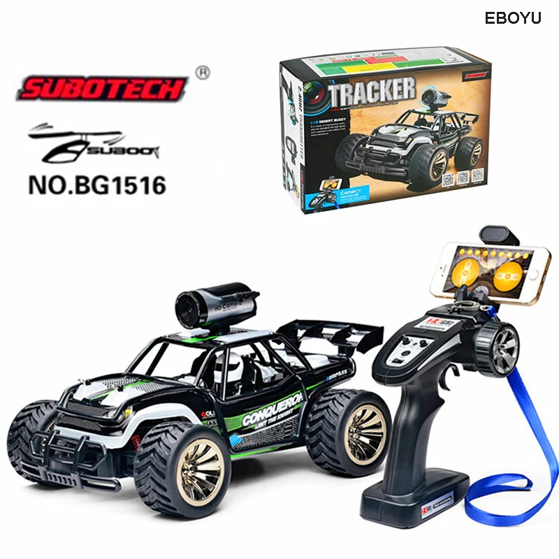 EBOYU SUBOTECH BG1516 1:16 2 4G Радиоуправляемый автомобиль с 720P HD камерой Wi Fi FPV