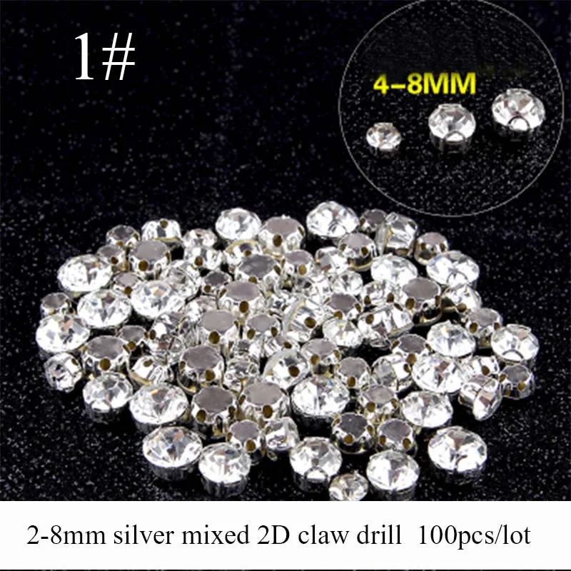 Glass Hand-stitched Drilling Clothing Dress Stone DIY Rhinestone Accessories Material | Дом и сад