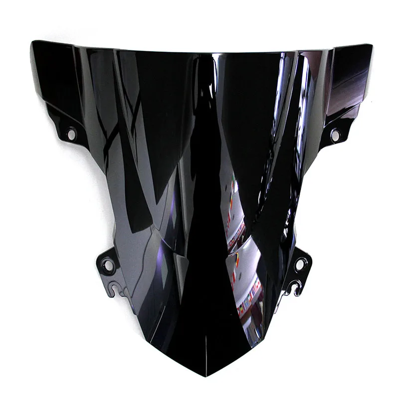Черный мотоцикл лобовое стекло для BMW S1000RR S1000 RR 1000- дымчатое лобовое стекло для лобовое стекло, ветровой щиток воздушного потока - Цвет: Black