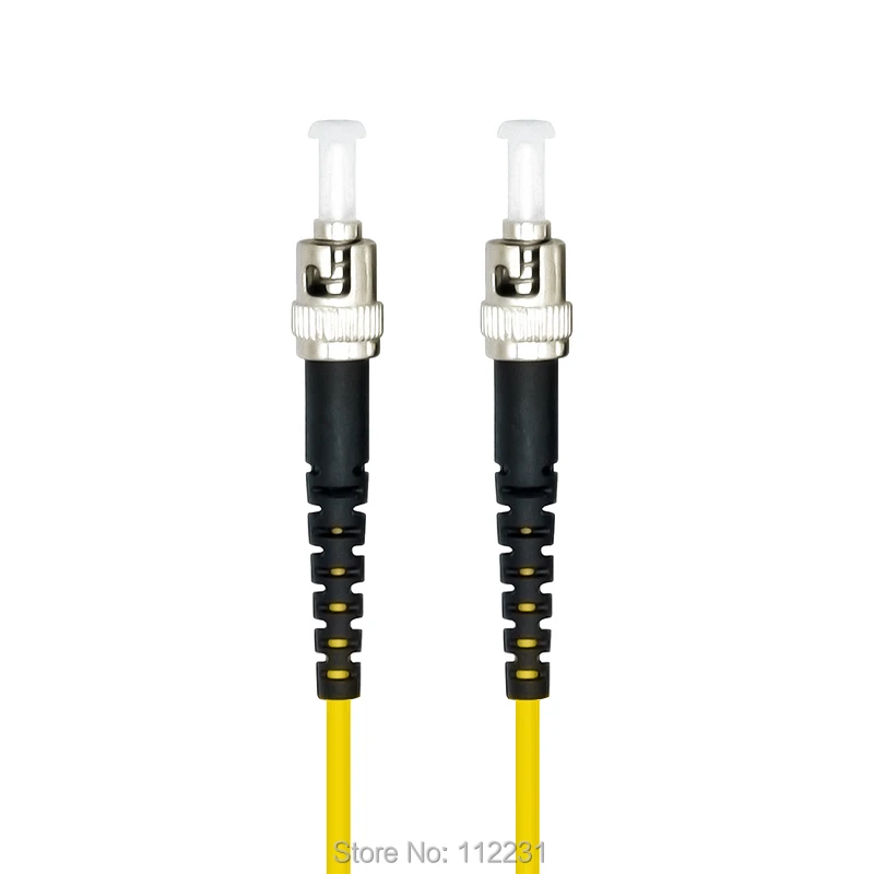 

15Meters ST/PC-ST/PC,3.0mm,Singlemode 9/125,Simplex,Optical Fiber Patch Cord Cable,ST to ST