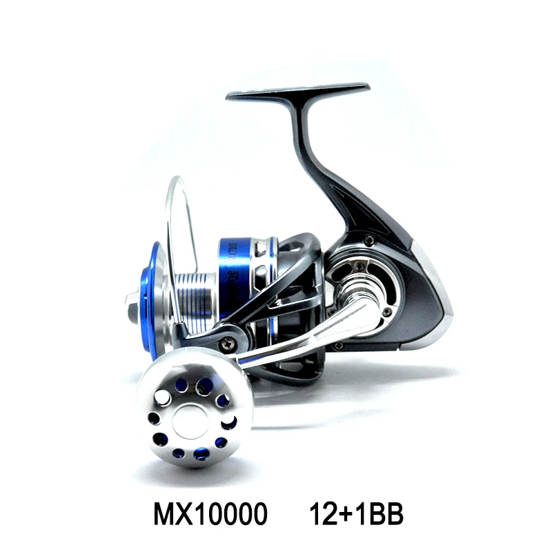 Reais de Pesca Corpo de Alumínio Carretilhas de Pesca com Linha de Cobre da Haste Spinning Reel Fishing Alta Velocidade G-ratio 4.7: 1 5.5: Cremalheira Unidade Peixe Ferramenta 9 Reel Fishing Reel Alta Velocidade G-Ratio 4.7: