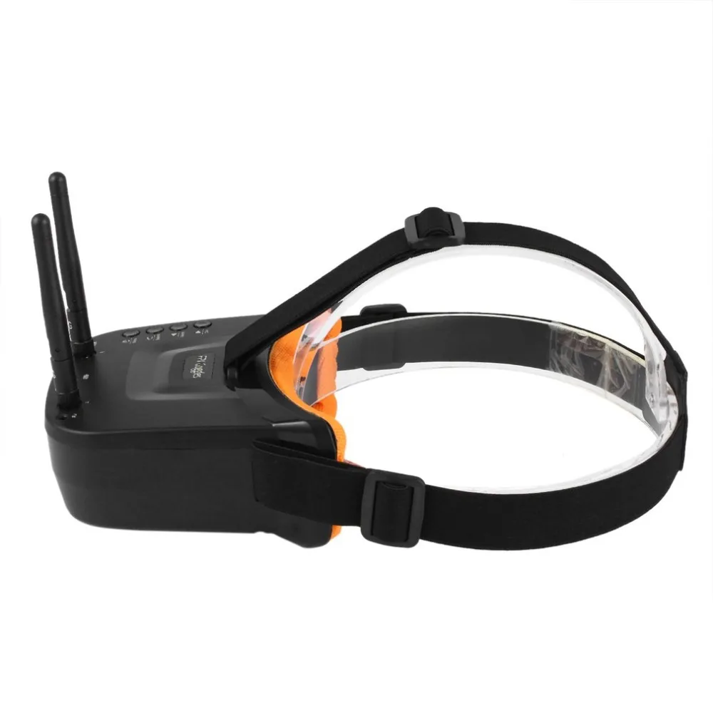 

Mini 5.8G 5in 40CH FPV Auto-searching Goggles Headset Receiver Monitor with Dual Antenna for RC Racing Drone Aircraft UAV Accs