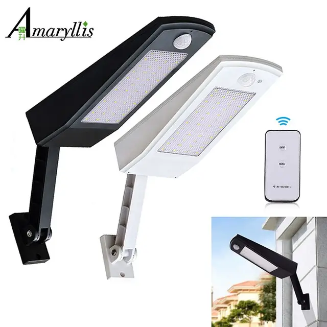 48 Led Motion Sensor Light Solar Lights 900lm Lamp For Outdoor Wall 48 Led Motion Sensor Light Solar Lights 900lm Lamp For Outdoor Wall Garden Yard Waterproof Rotable